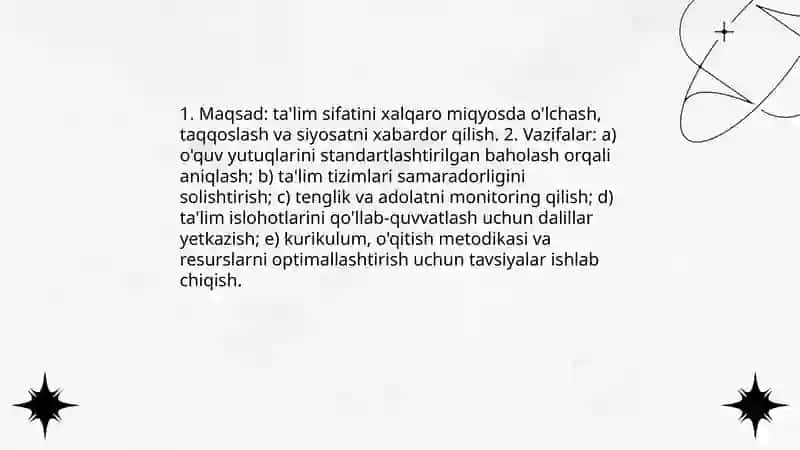 Xalqaro baholash dasturi 3