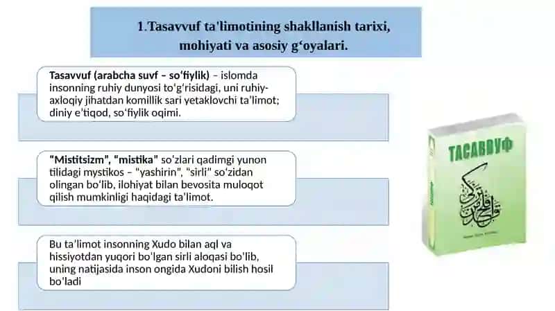 TASAVVUF TAʼLIMOTINING SHARQ MADANIYATIGA TA’SIRI 3