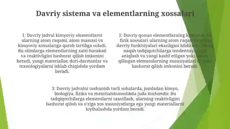 Anorganik Kimyo Fanining Asosiy Qonunlari Hamda Ularning Ahamiyati Haqida 3