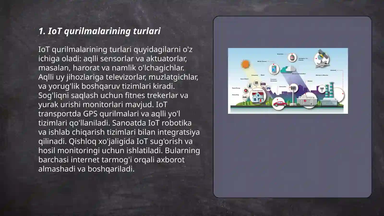 IoT qurilmalari va ularning arxitekturasi 3