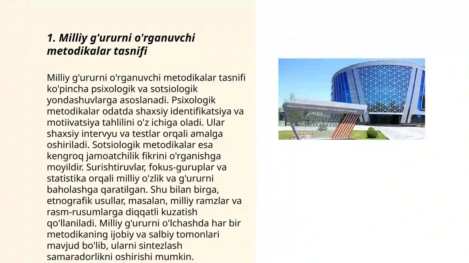 Milliy g'ururni o'rganuvchi metodikalar,ularning ahamiyati va interpretatsiyasi 3