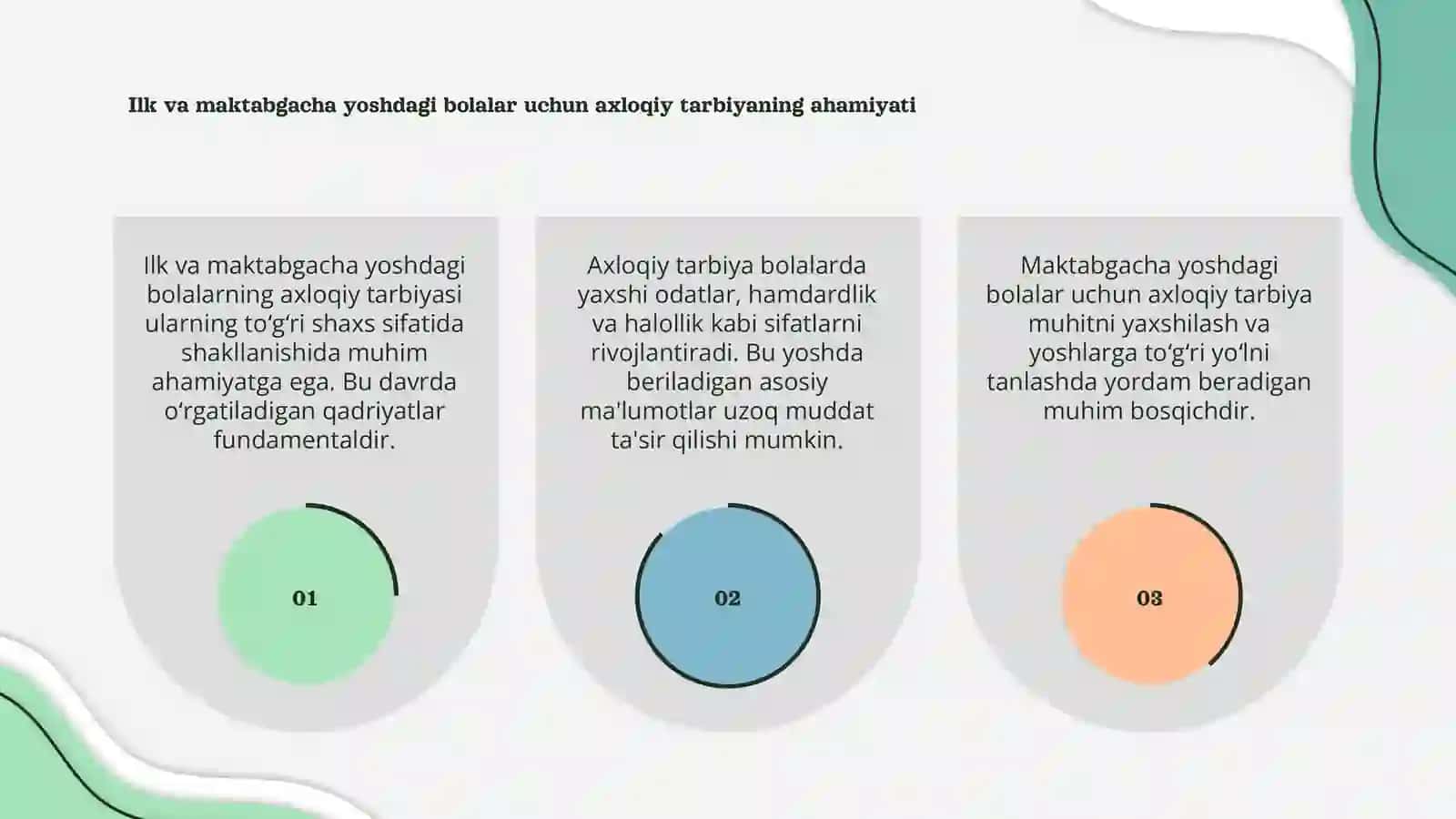 Ilk va maktabgacha yoshdagi bolalarni axloqiy tarbiyasi 3