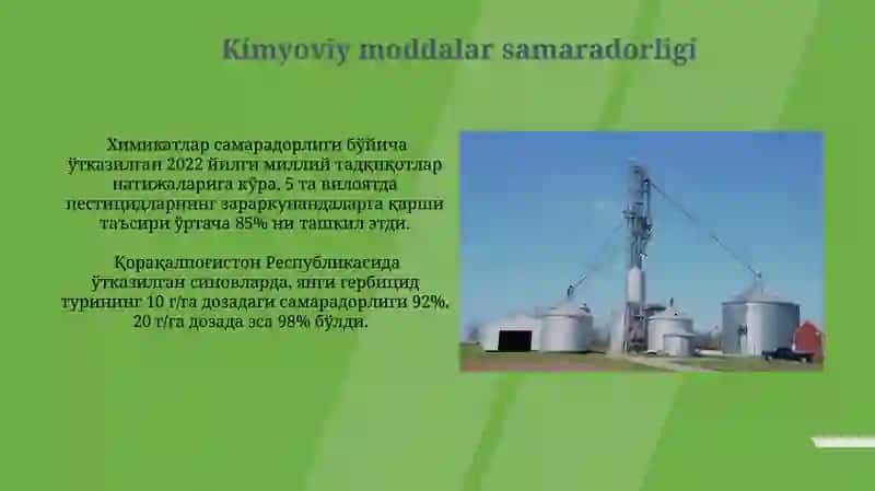 Agrokimyoviy tadqiqotlar natijalari 3