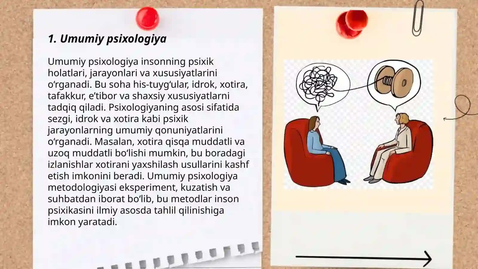 Psixologiya tarmoqlari va psixologik kasbiy faoliyati 3