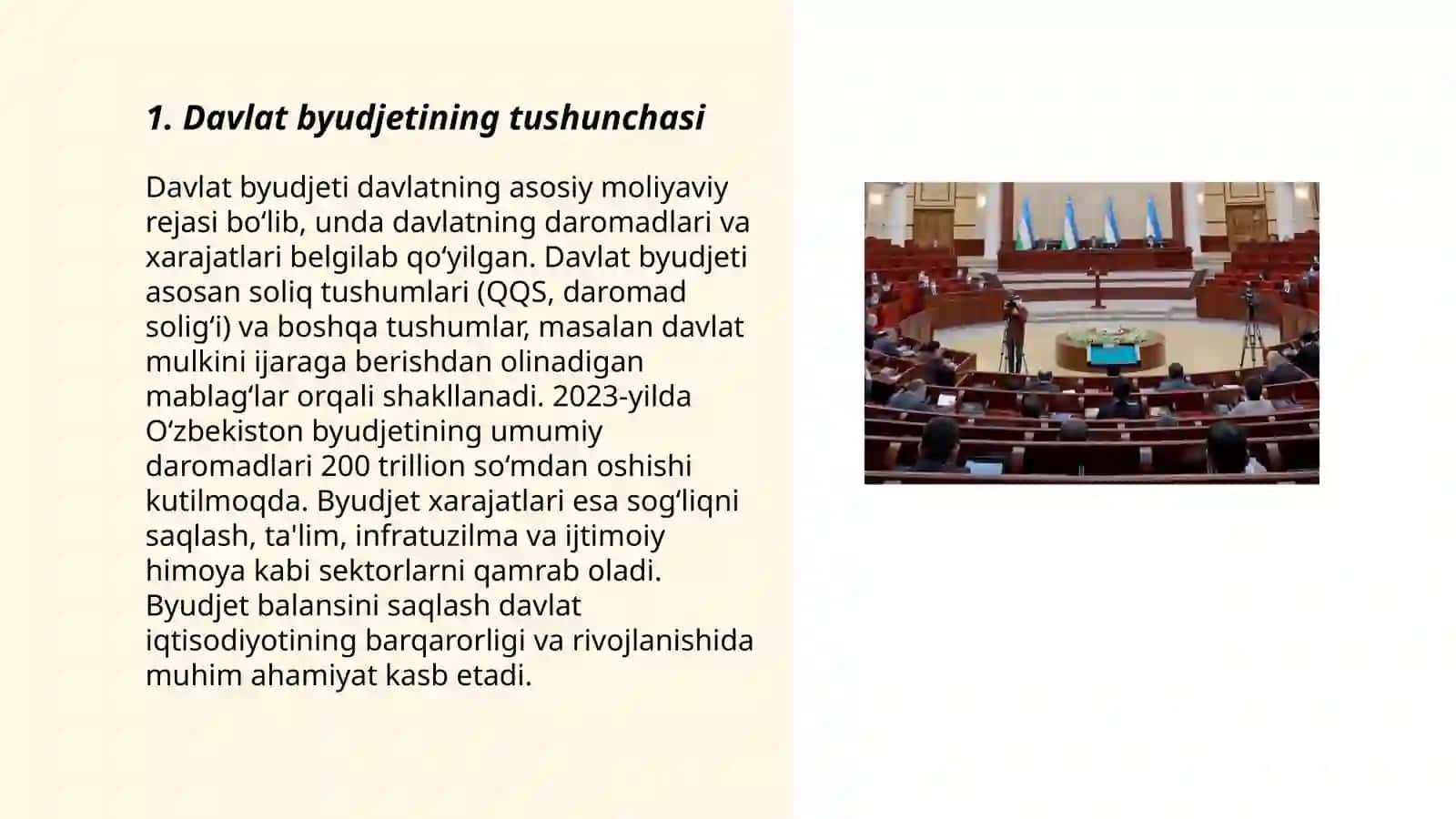 Davlat byudjeti fanining mohiyati va ahamiyati 3