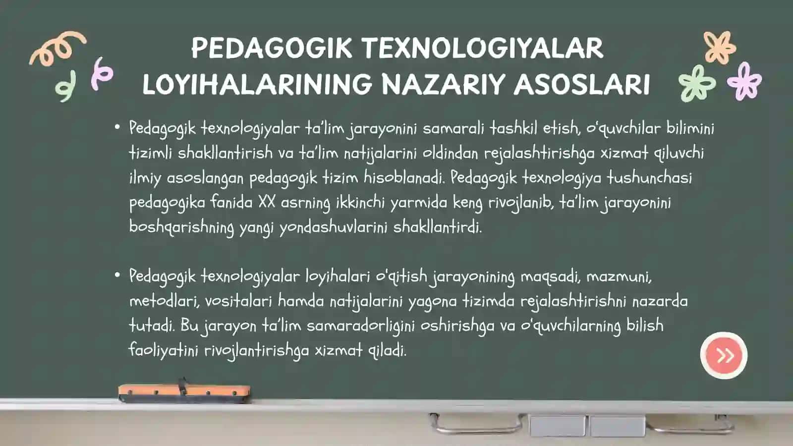 PEDAGOGIK TEXNOLOGIYALAR LOYIHALARI: ILMIY YONDASHUV VA YECHIMLARI 3