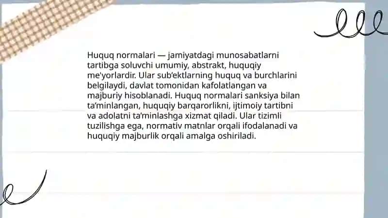Huquq normalari 3