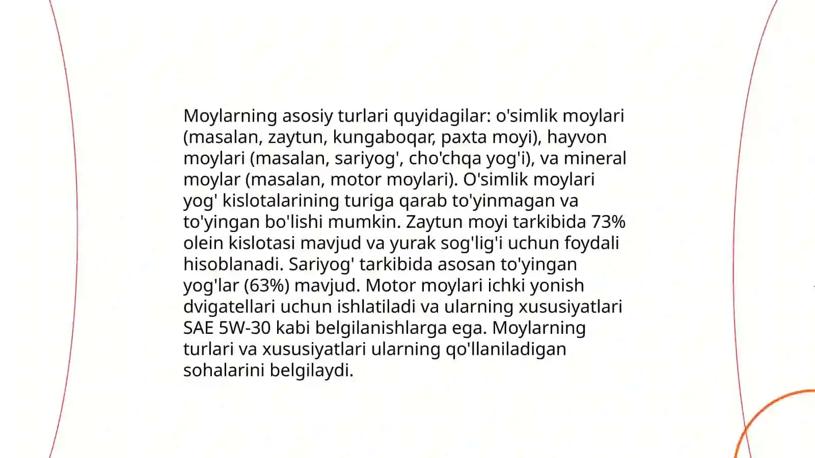 Moylarning kelib chiqishi va olinish usullari 3