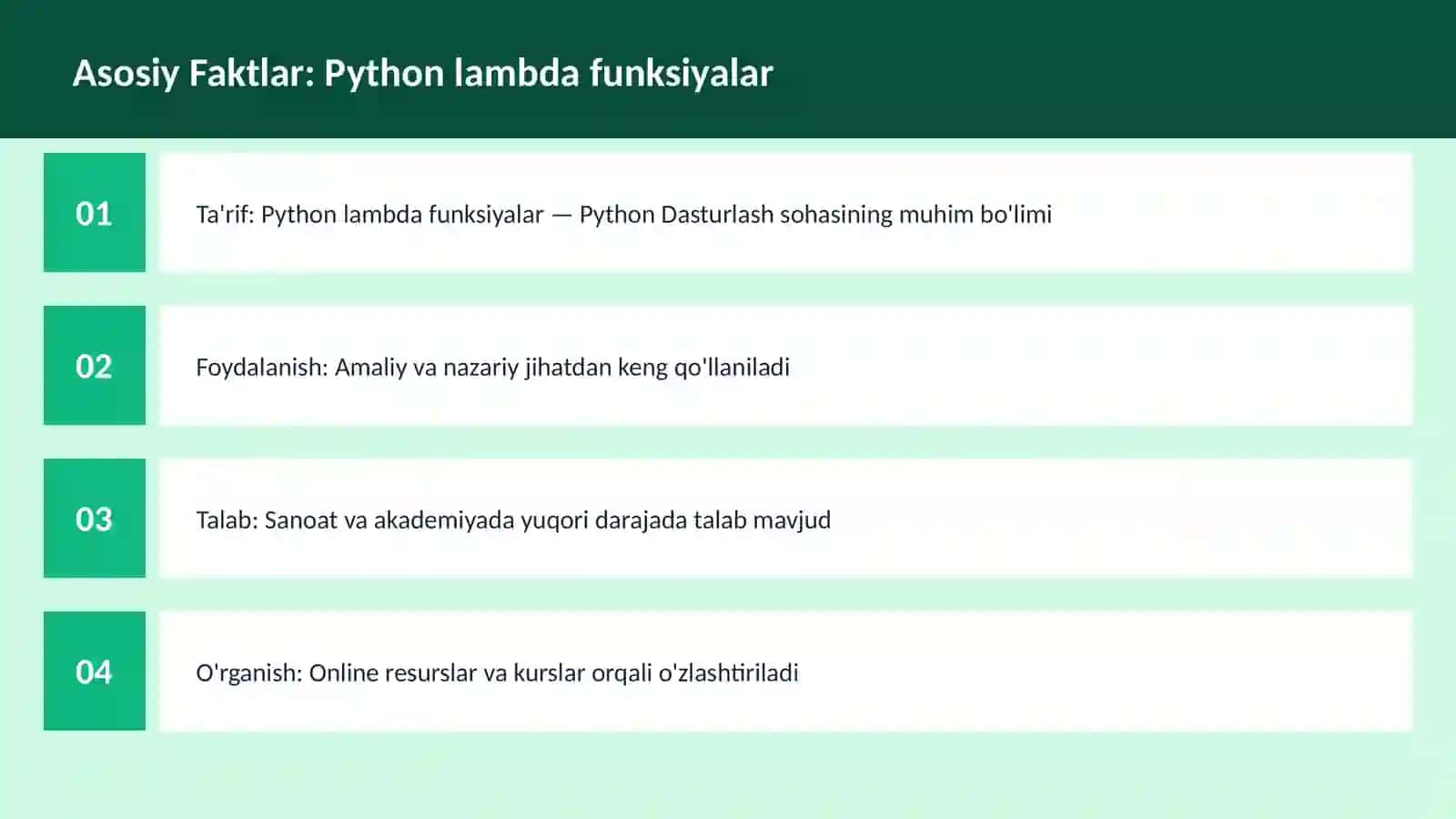 DASTURLASH | PYTHON DASTURLASH 3