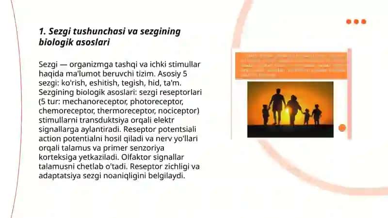 Sezgilar haqida umumiy tushuncha 3