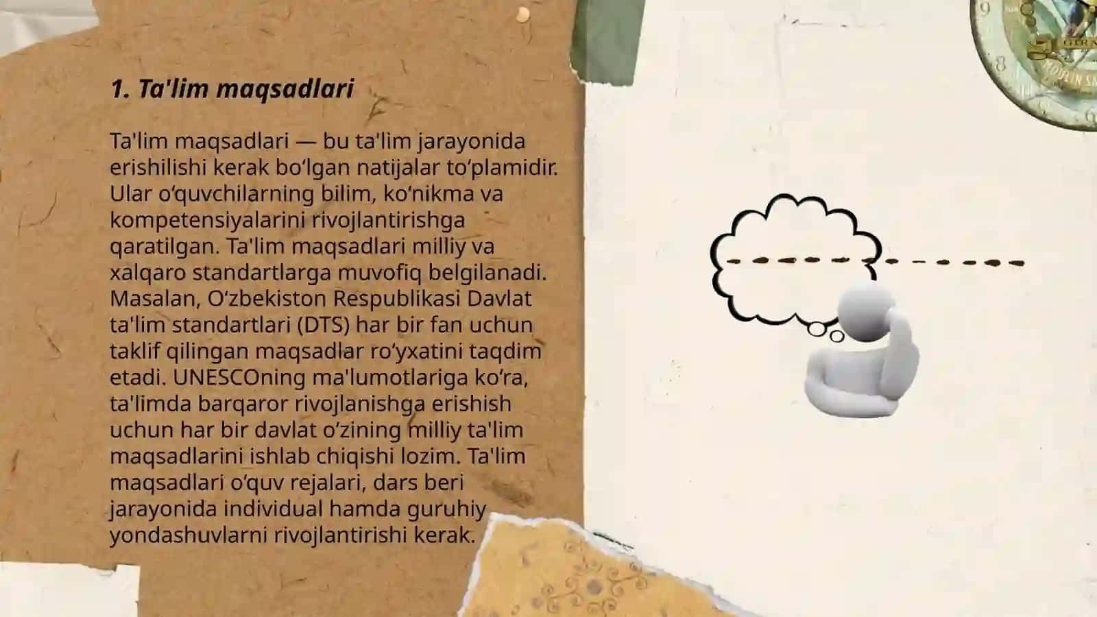 Taʼlim mazmuni 3