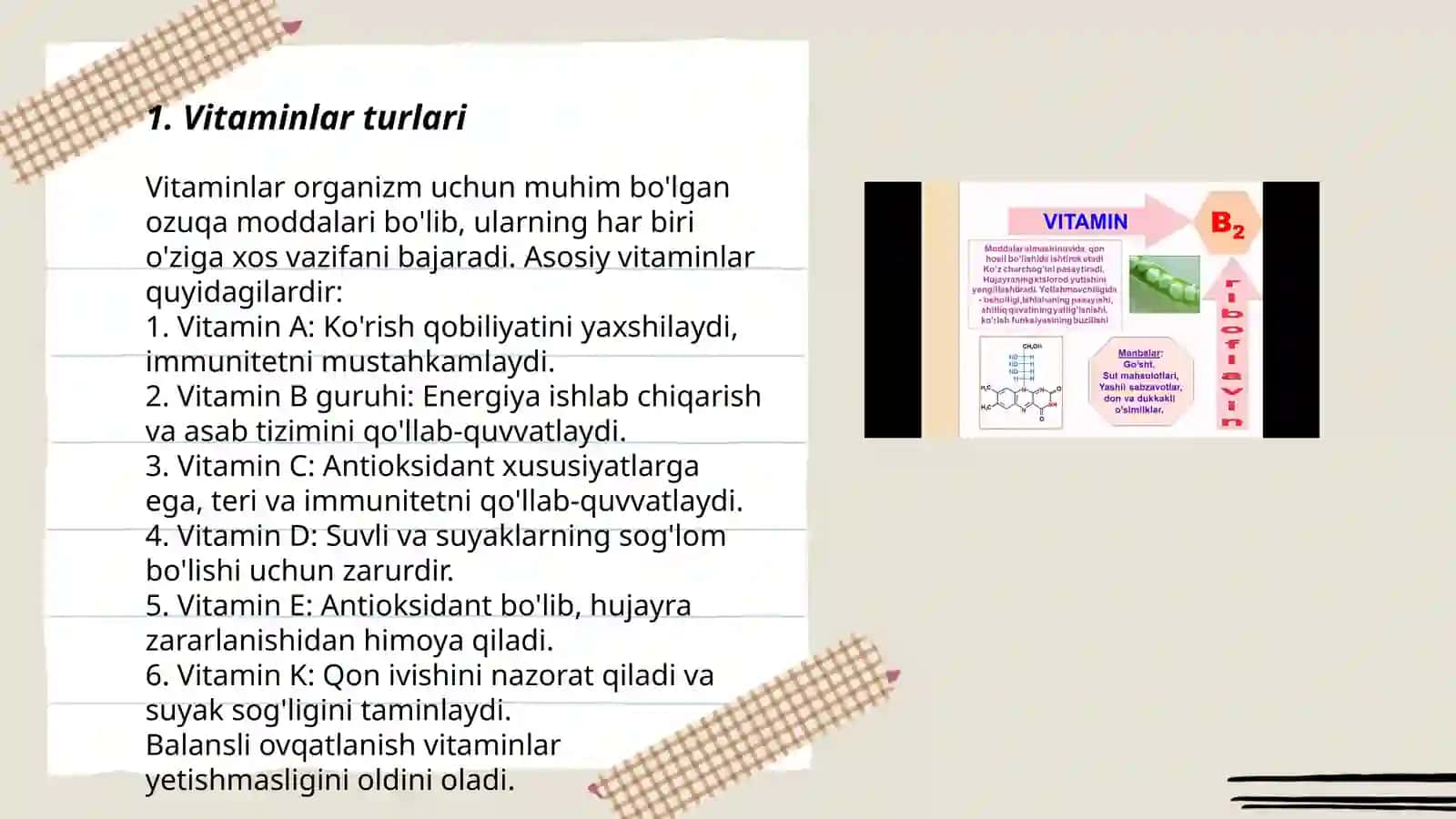 Vitaminlar 3
