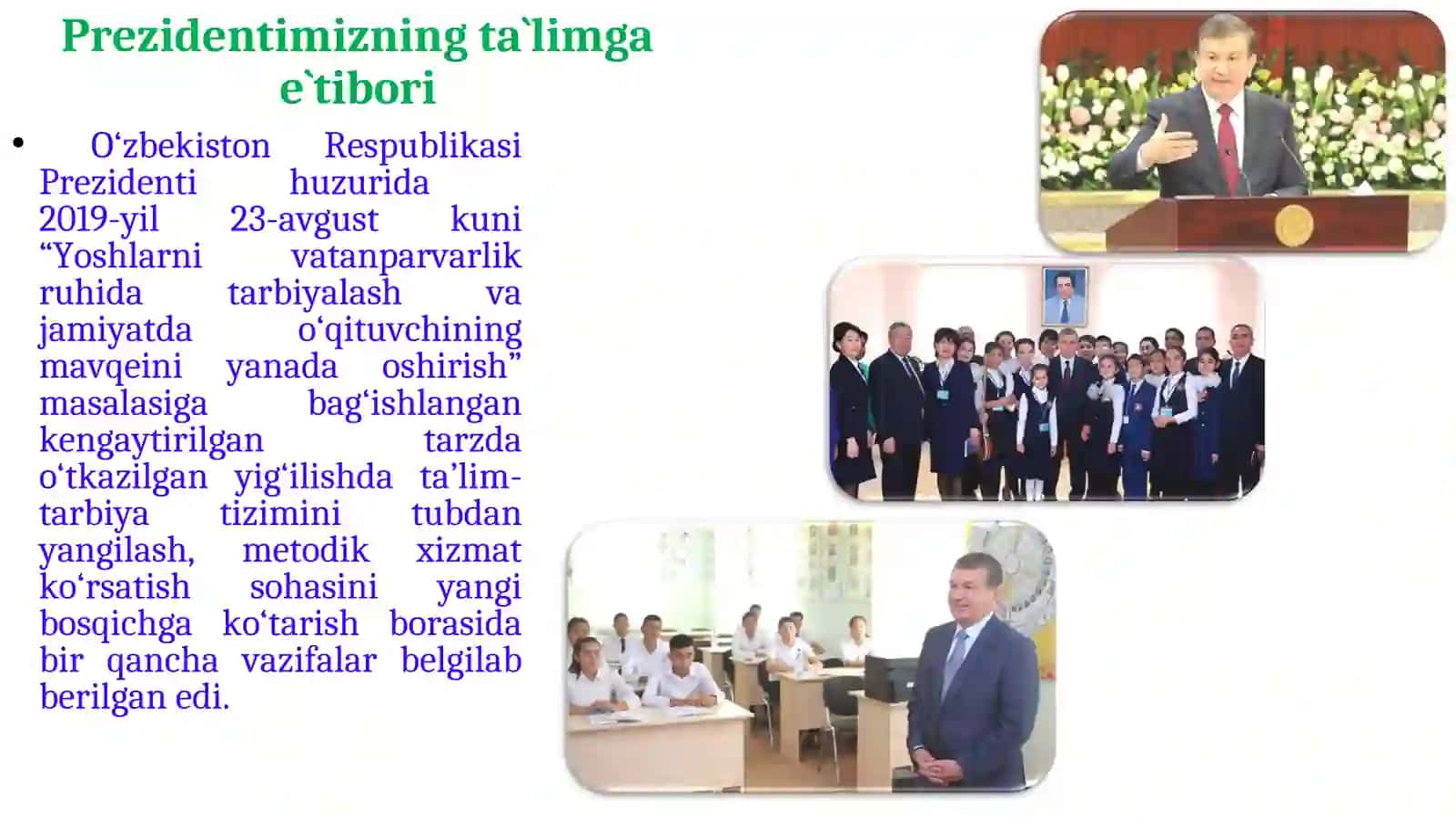 Ta'lim muhitini yaratish 3