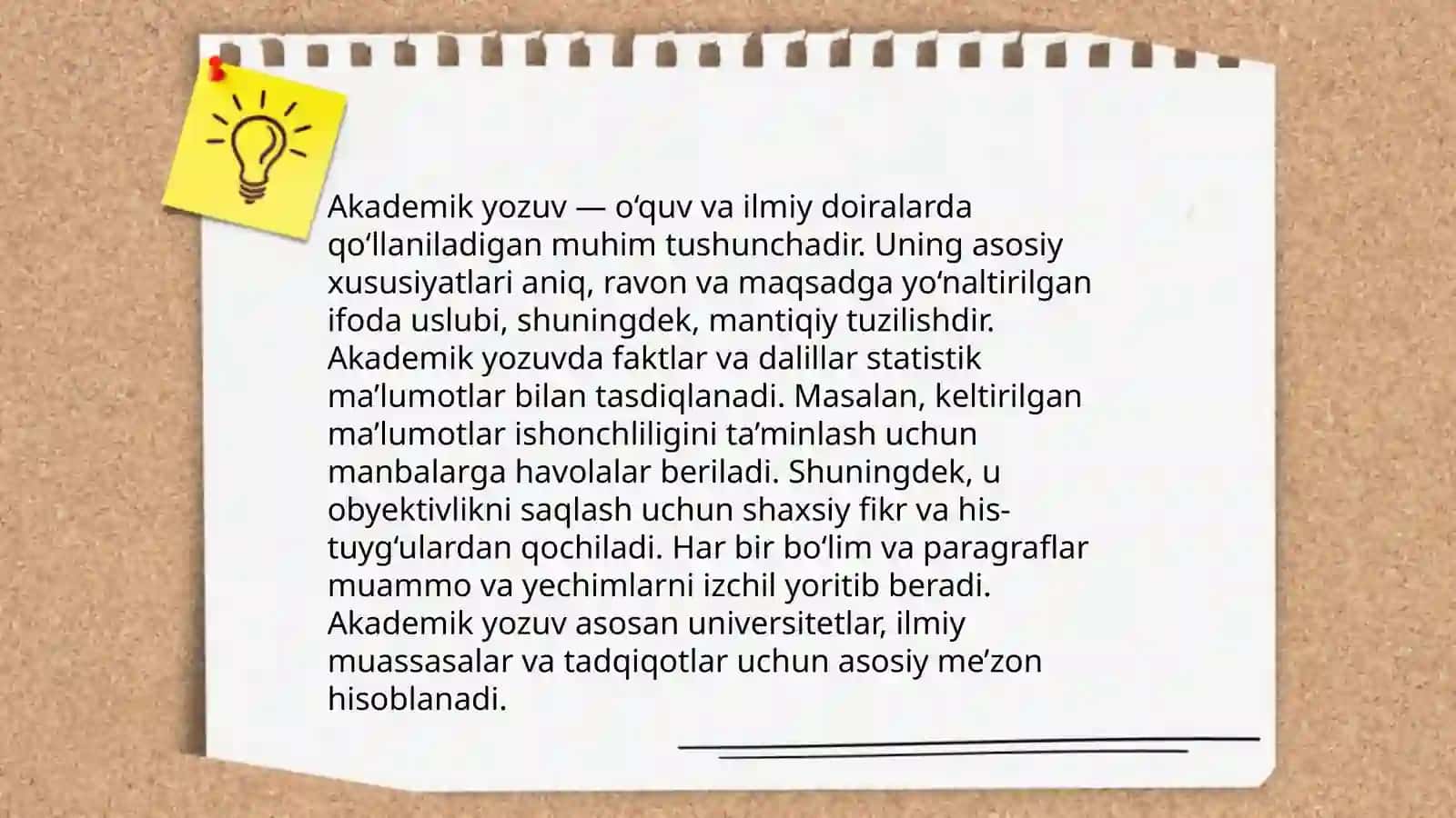Akademik yozuv 3