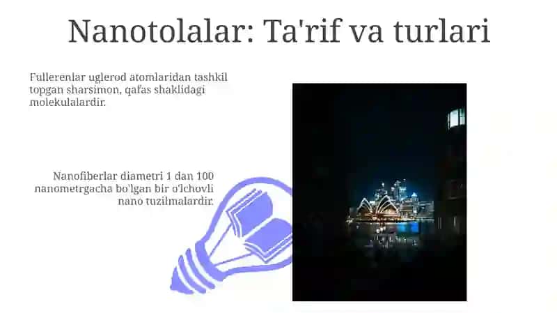 Fullerenlar. Nanotrubkalar va nanotolalar 3