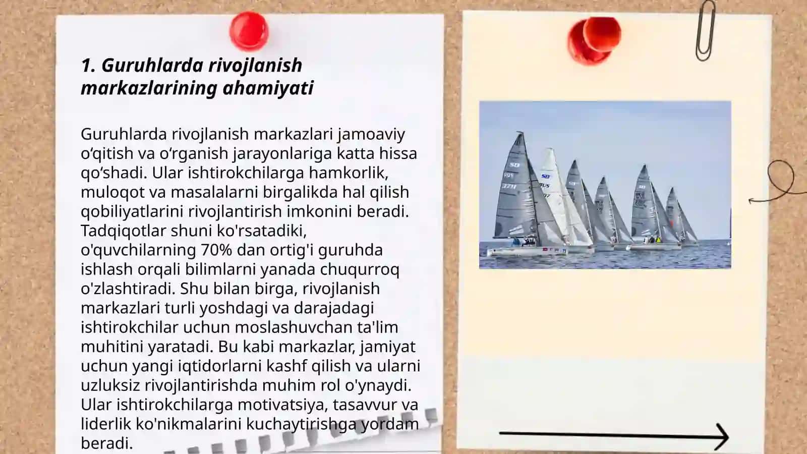 Guruhlarda rivojlanish markazlarining taxminiy joylashuvi 3