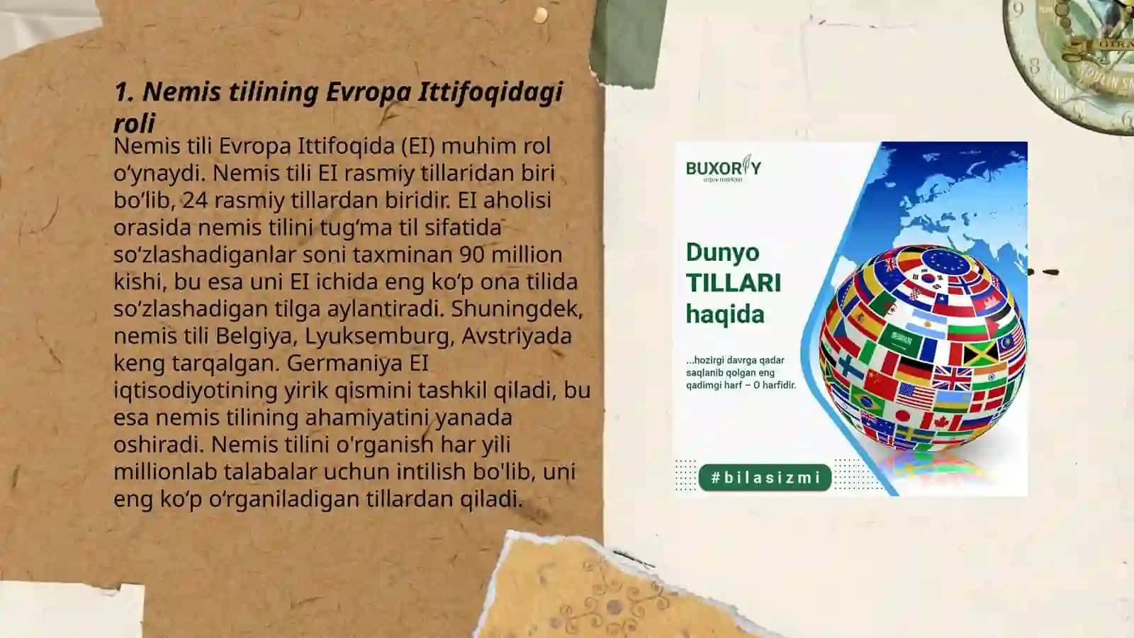 Nemis tilining Evropa Ittifoqidagi roli 3