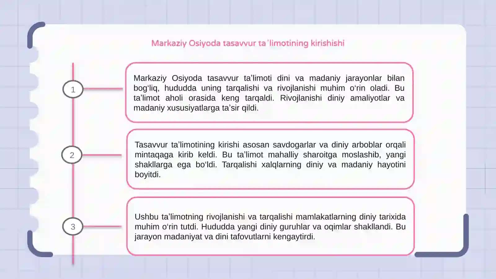 Markaziy Osiyoda tasavvur taʼlimotining tarqalishi va rivojlanishi 3