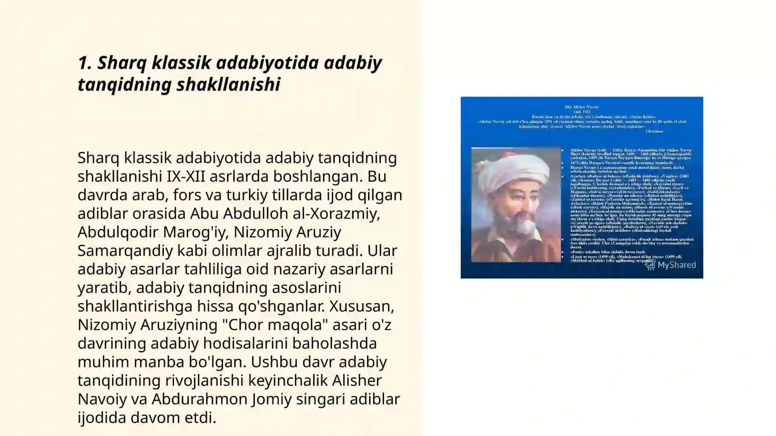 Sharq klassik adabiyotida adabiy-tanqidiy fikrlar taraqqiyoti 3