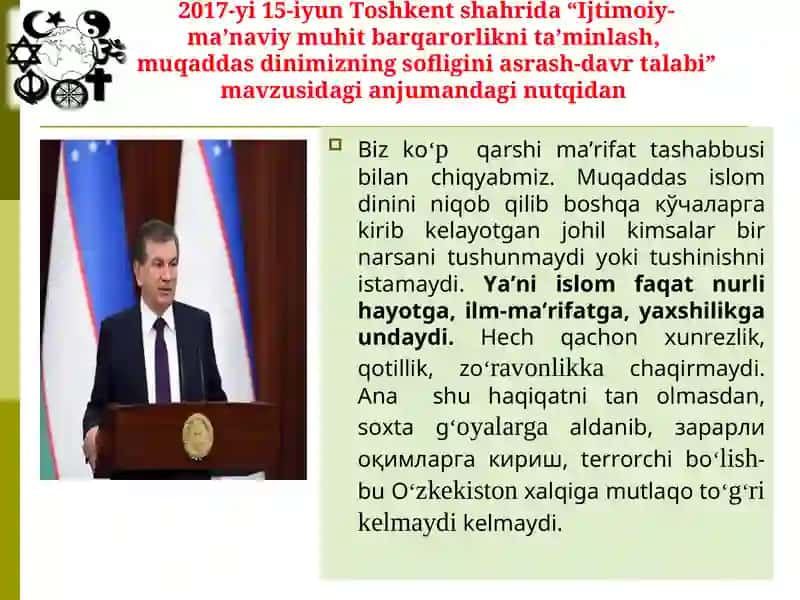 Ijtimoiy-ma'naviy muhit barqarorlikni ta'minlash 3