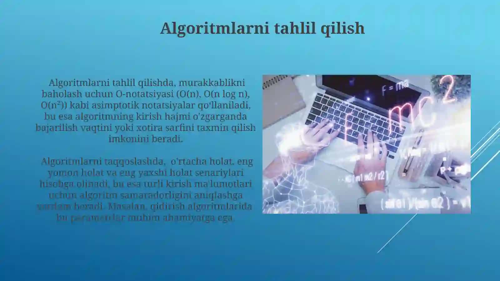 Algoritmlash usullari 3