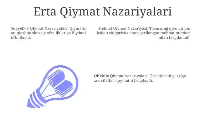 Qadriyat nazariyasining shakllanish tarixi 3