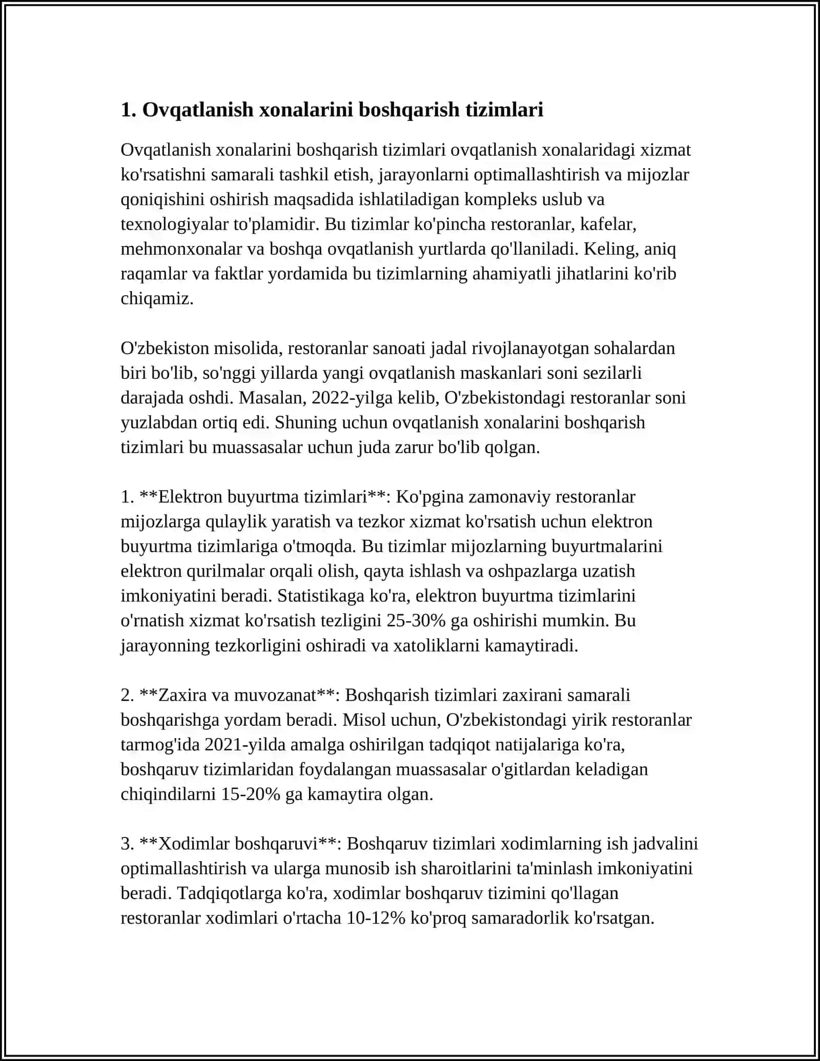 RESTORANLAR OVQATLANTIRISHNING ASOSIY TIZIMI SIFATIDA 3