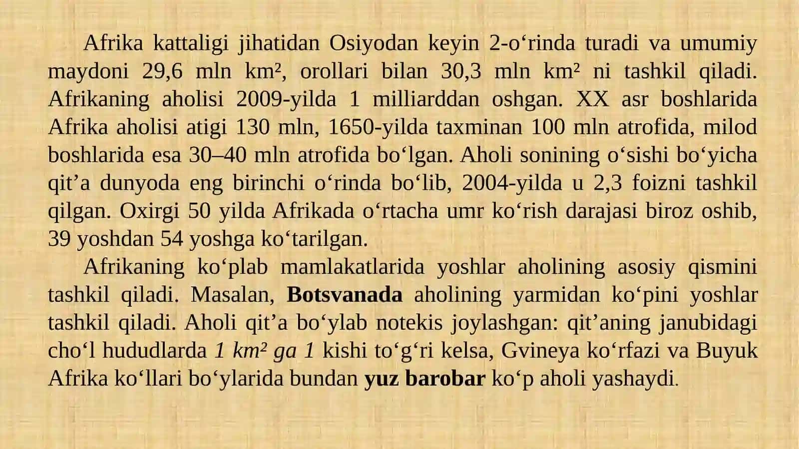 Tropik va Janubiy Afrika xalqlari 3