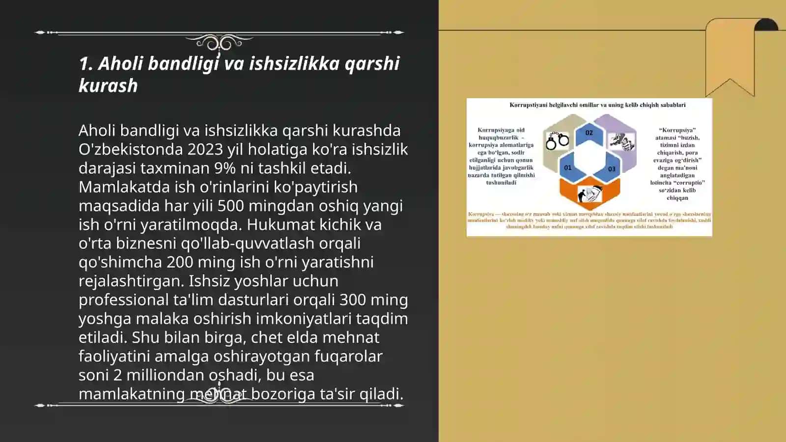 Aholi bandligi va ishsizlikka qarshi kurash 3