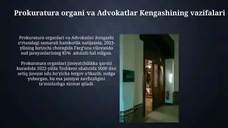 Prokuratura va Advokatura organlari 3