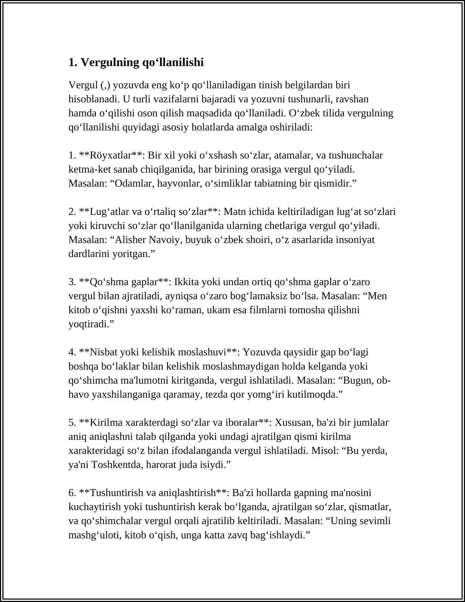 MATNLARNI PUNKTUATSION JIHATDAN TAHLIL QILISH 3