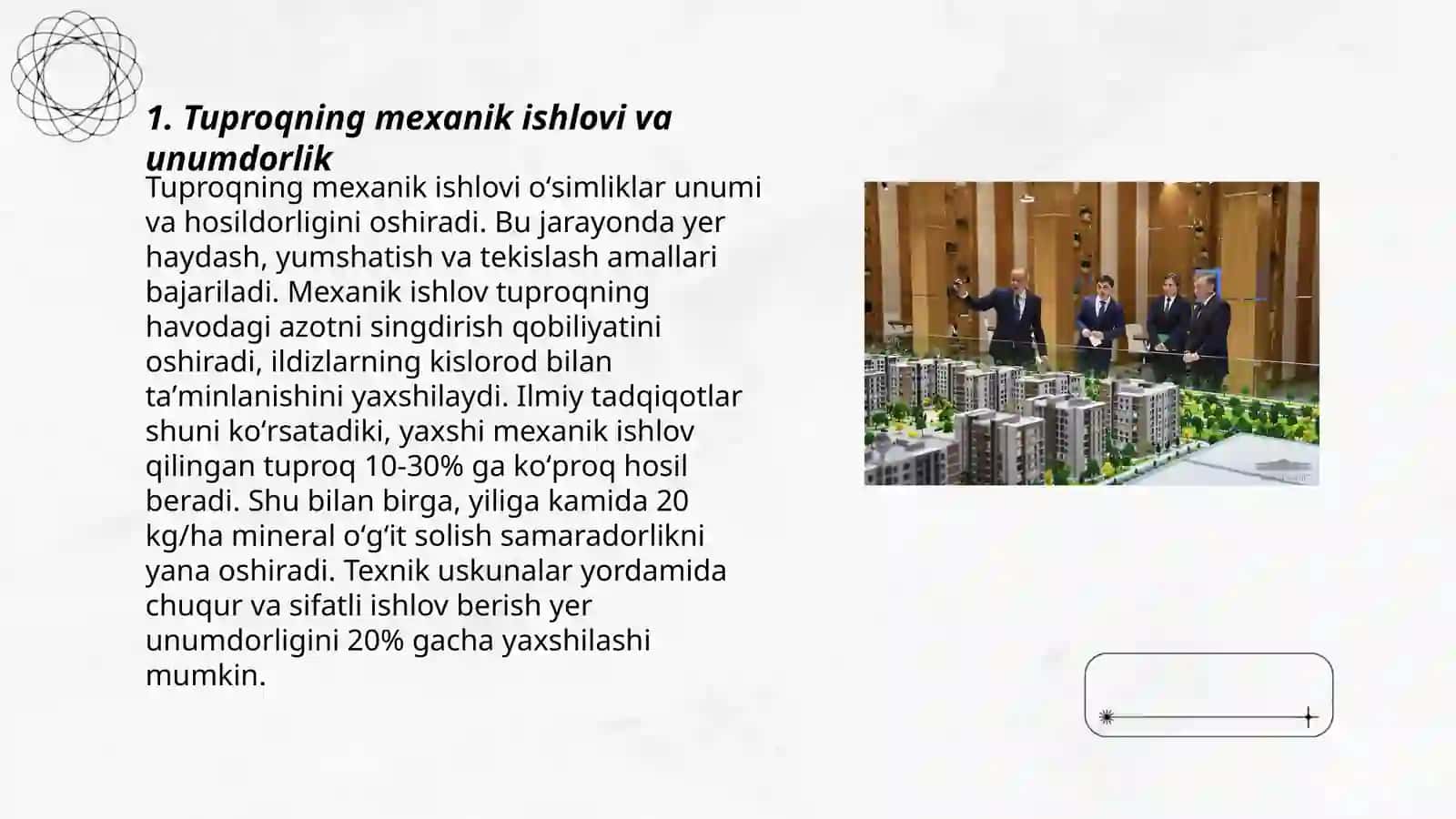 Tuproqga ishlov berishdagi resurstejamkor innovatsion texnologiyalar 3