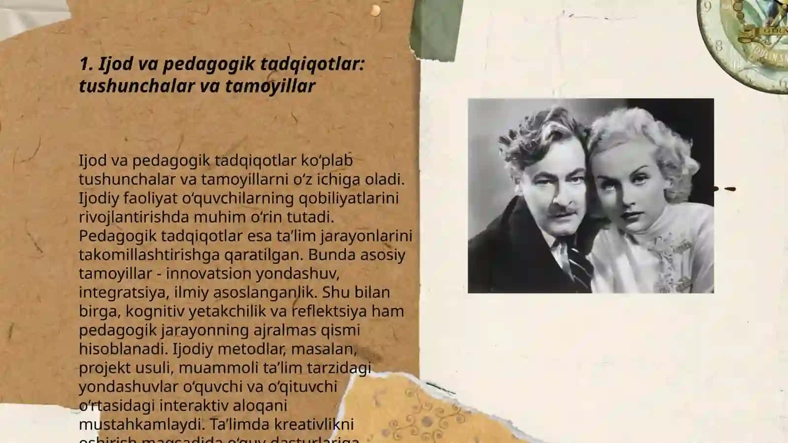 Ijod va pedagogik tadqiqotlar: tushunchalar va tamoyillar 3