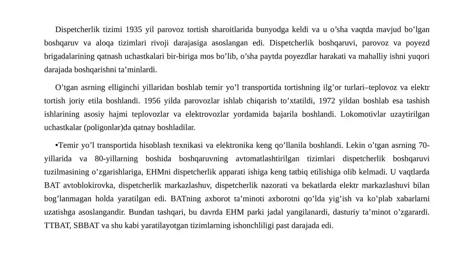 Dispetcherlik bоshqаruvi tizimi 3