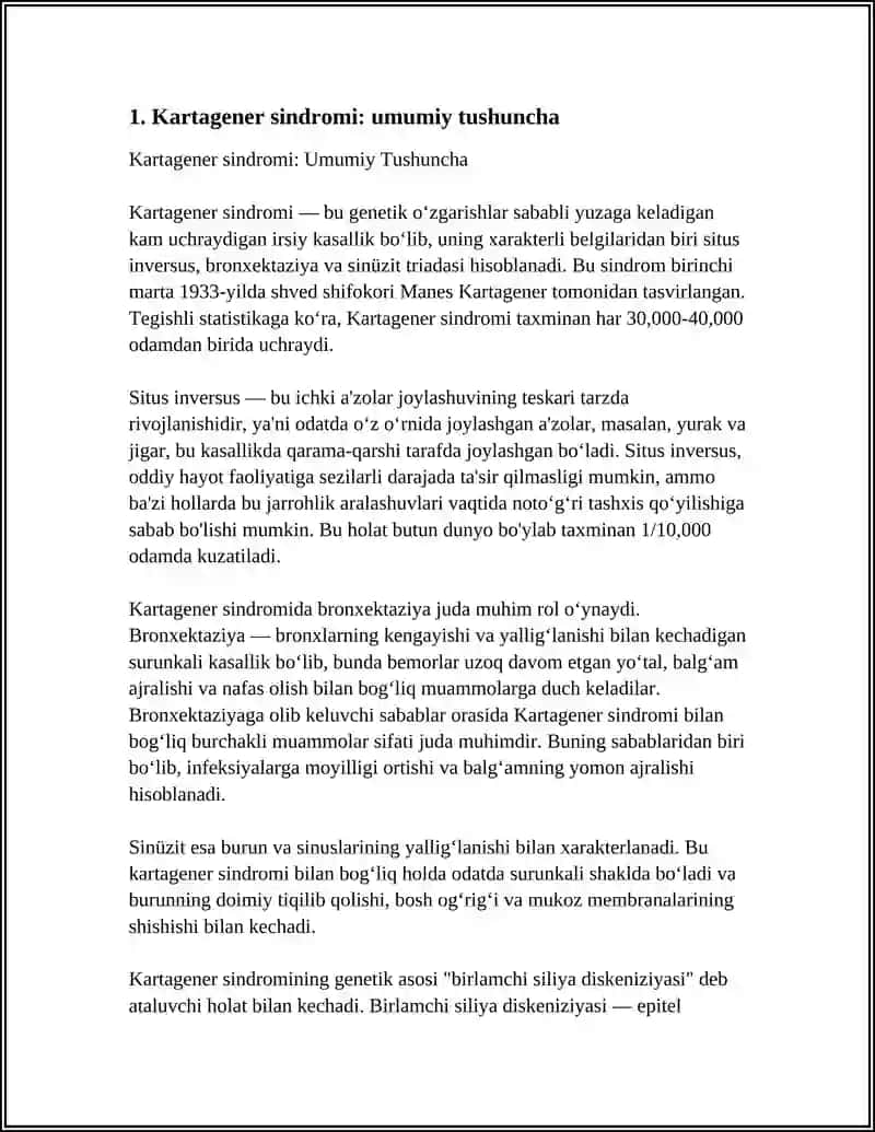 Kartagener Sindromi 3
