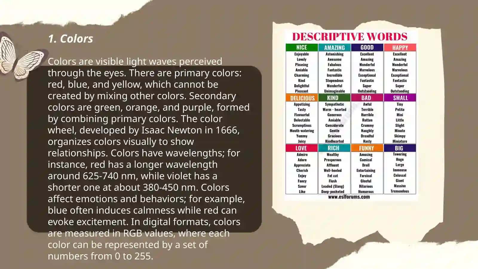 Interesting vocabularies for begginers 3