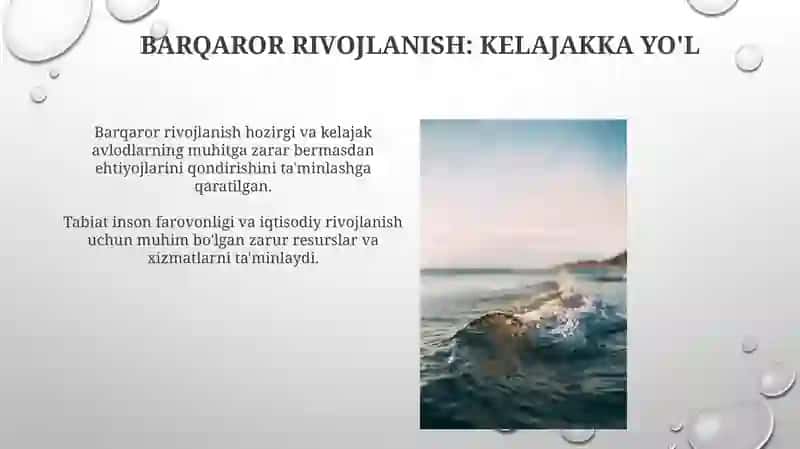 Barqarorlikka investitsiya qilish 3