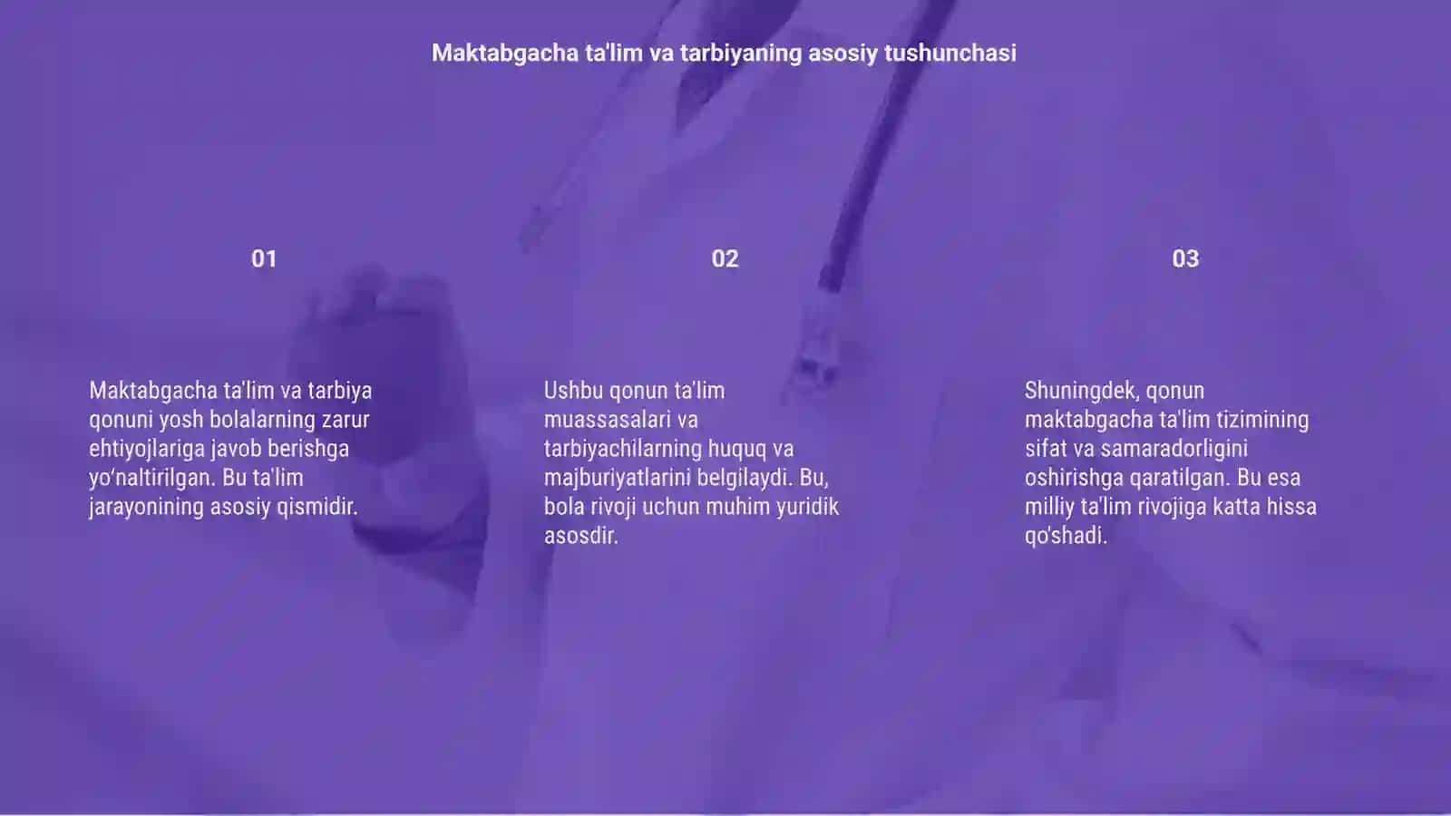 Maktabgacha taʼlim va tarbiya qonuni 3