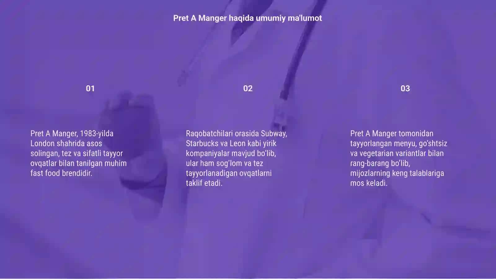 Pret A Manger Presentation 3