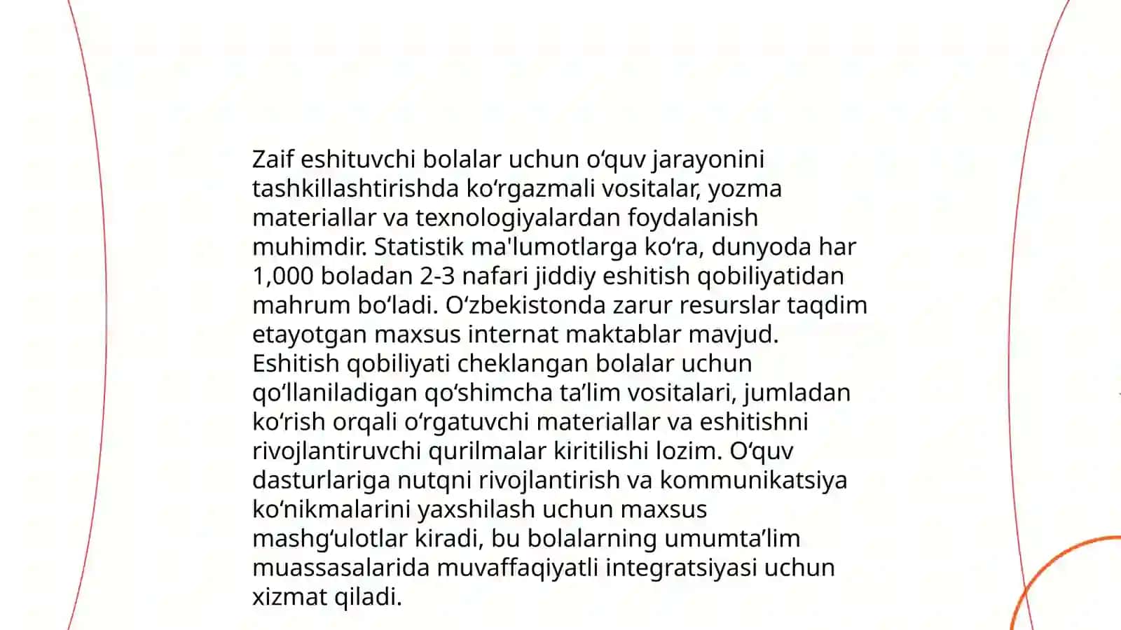 Zaif eshituvchi bolalar maktabi didaktikasi 3