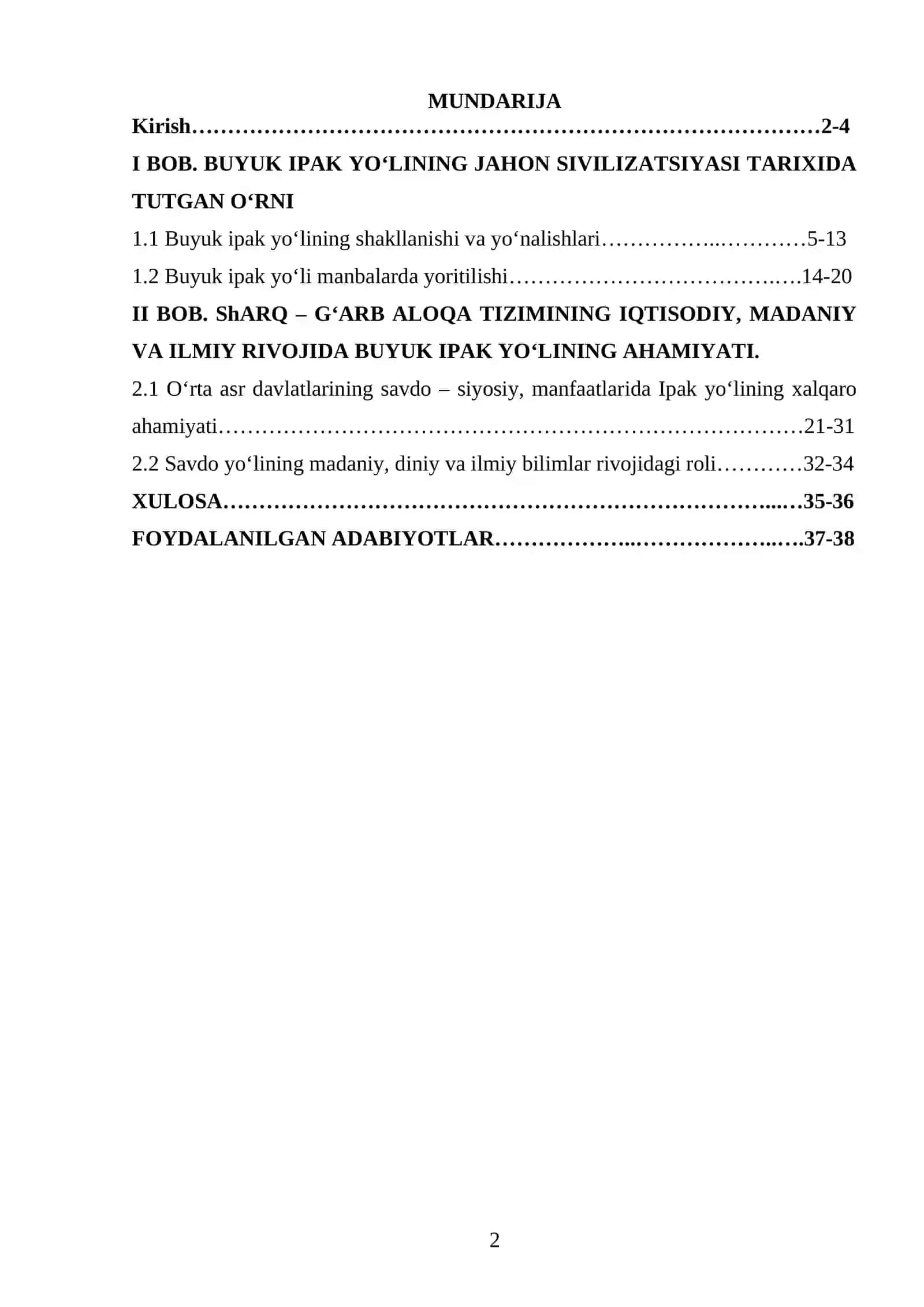 Ipak yo ‘lining o‘rta asrlardagi rivoji 3