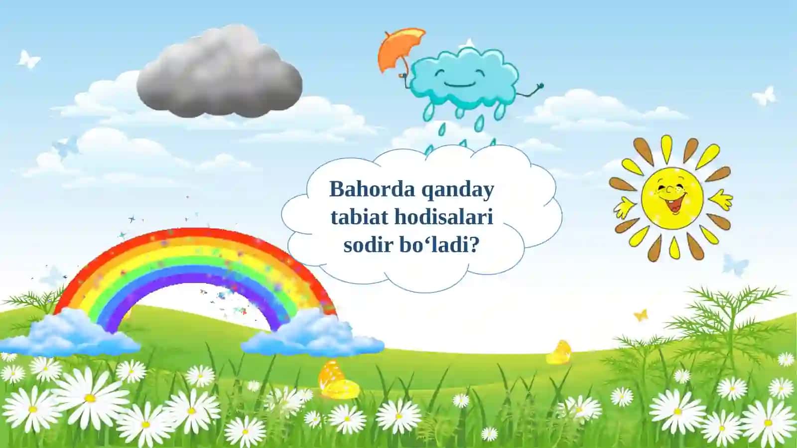 Bahorda tabiatda bo‘lib o‘tgan qanday o‘zgarishlar bo‘ladi? 3