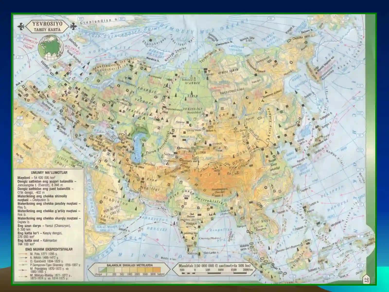 Yevrosiyoning geologik tuzilishi va foydali qazilmalari 3