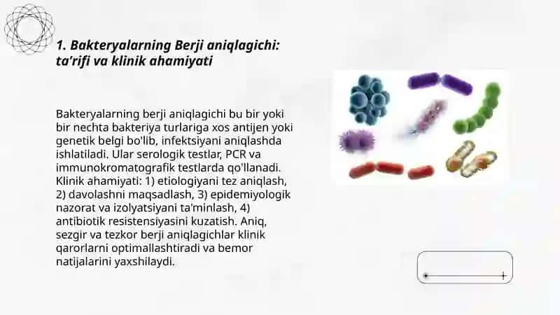 Bakteryalarning Berji aniqlagichi 3