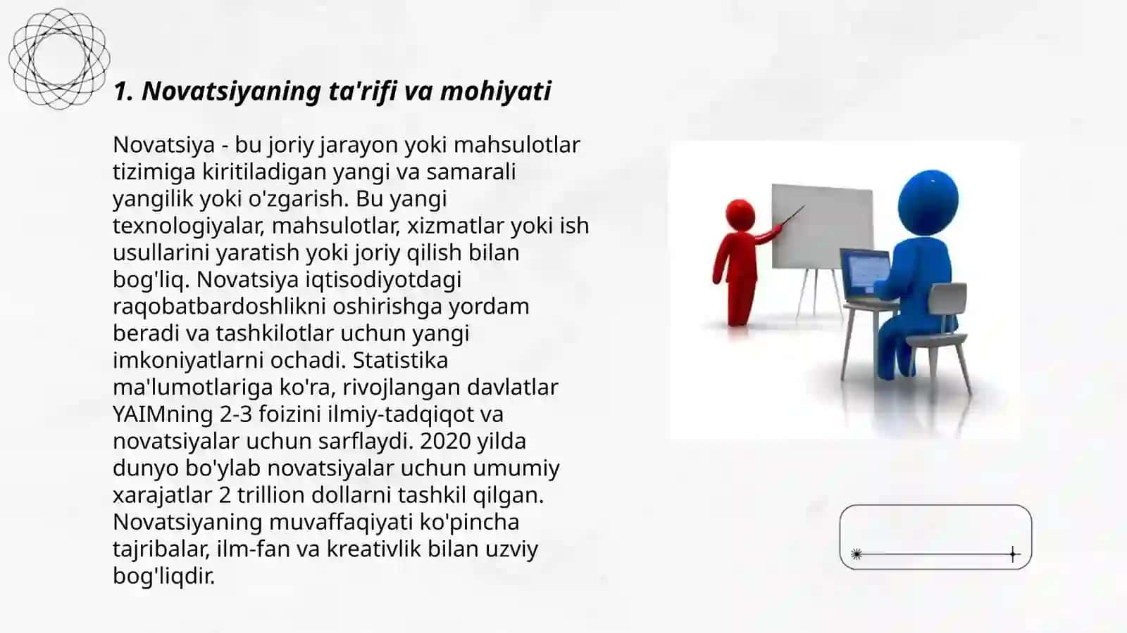 Novatsiya va innovatsiya: ular o'rtasidagi farqlari 3