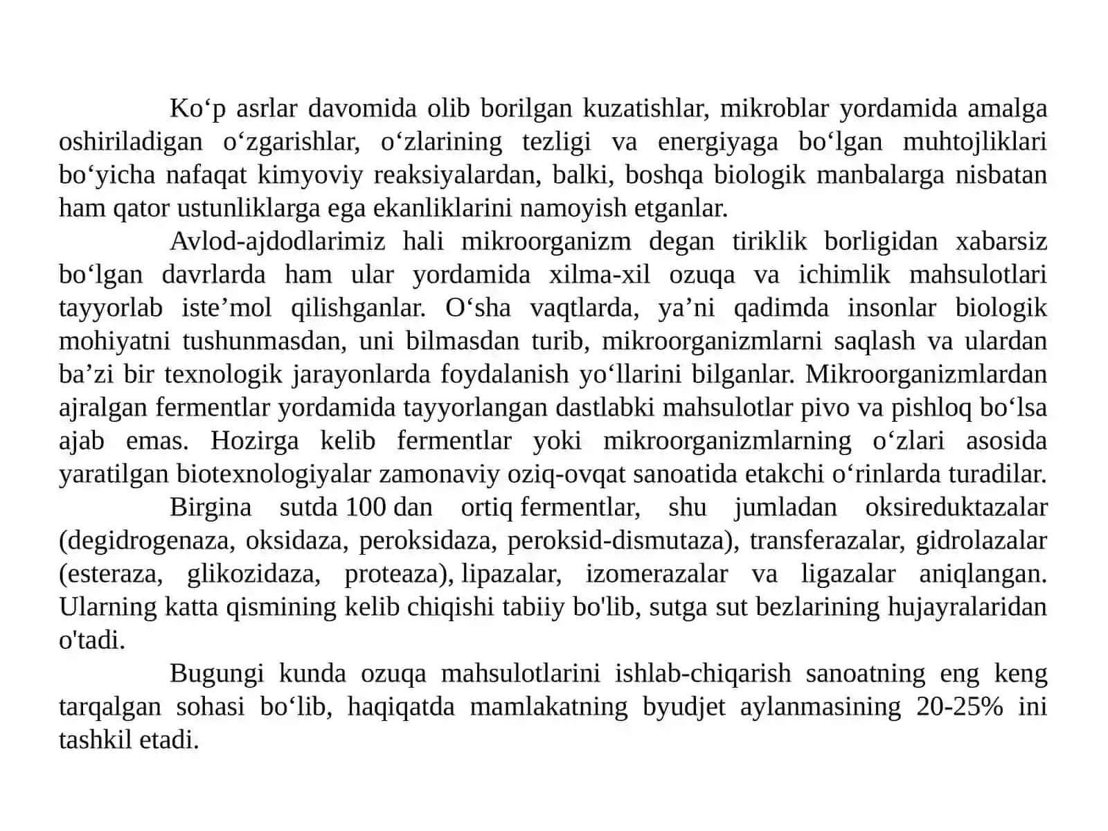 Fermentlar injeneriyasi fani asoslari, uning tarixi va hozirgi kundagi yutuqlari 3