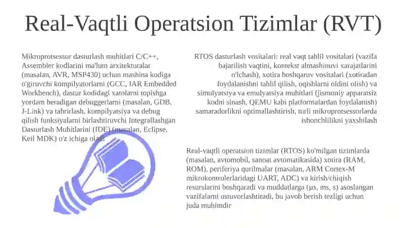 Mikroprotsessorlar uchun dasturlash muhitlari: Asosiy tushunchalar va vositalar 3
