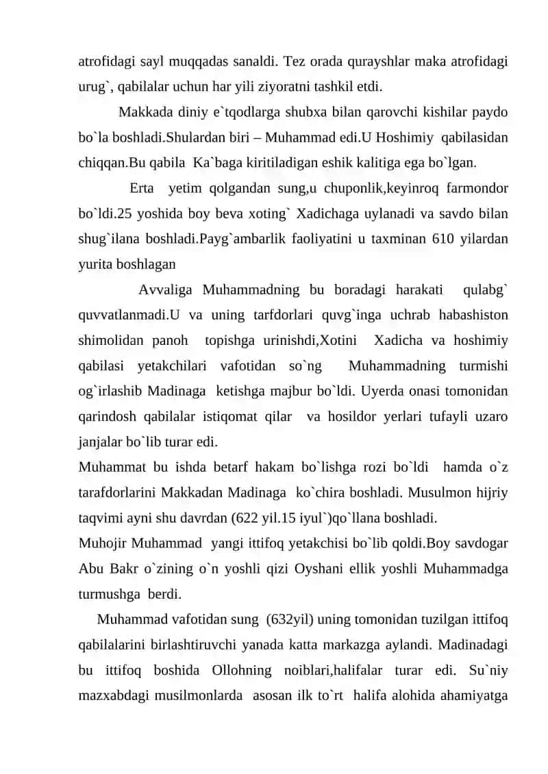 Arablarning O'rta Osiyoga Istilosi va Ularning Boshqarilishi 3