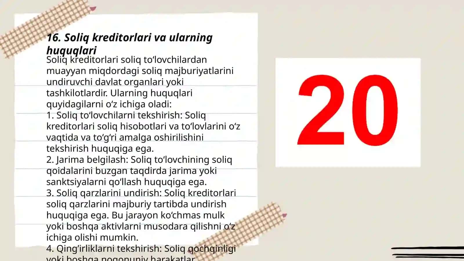 Mol mulk va yer soliq xaqida umumiy tushuncha 3