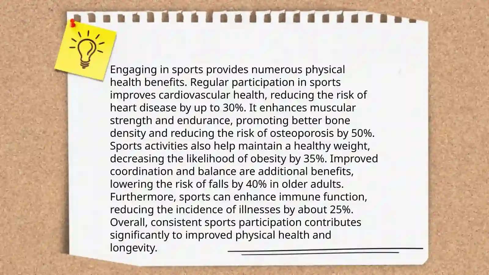 Sport Benefits 3